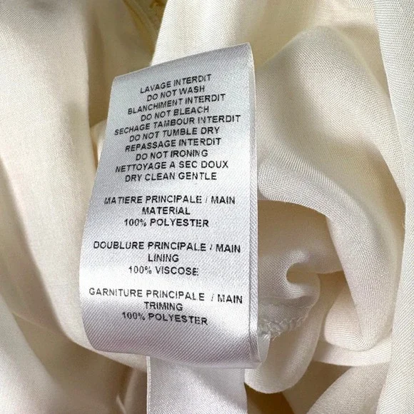 See By Chloé Lace Midi‎ Skirt 42 US 12 Pleated Tiered Coquette Feminine Dainty - Picture 7 of 9